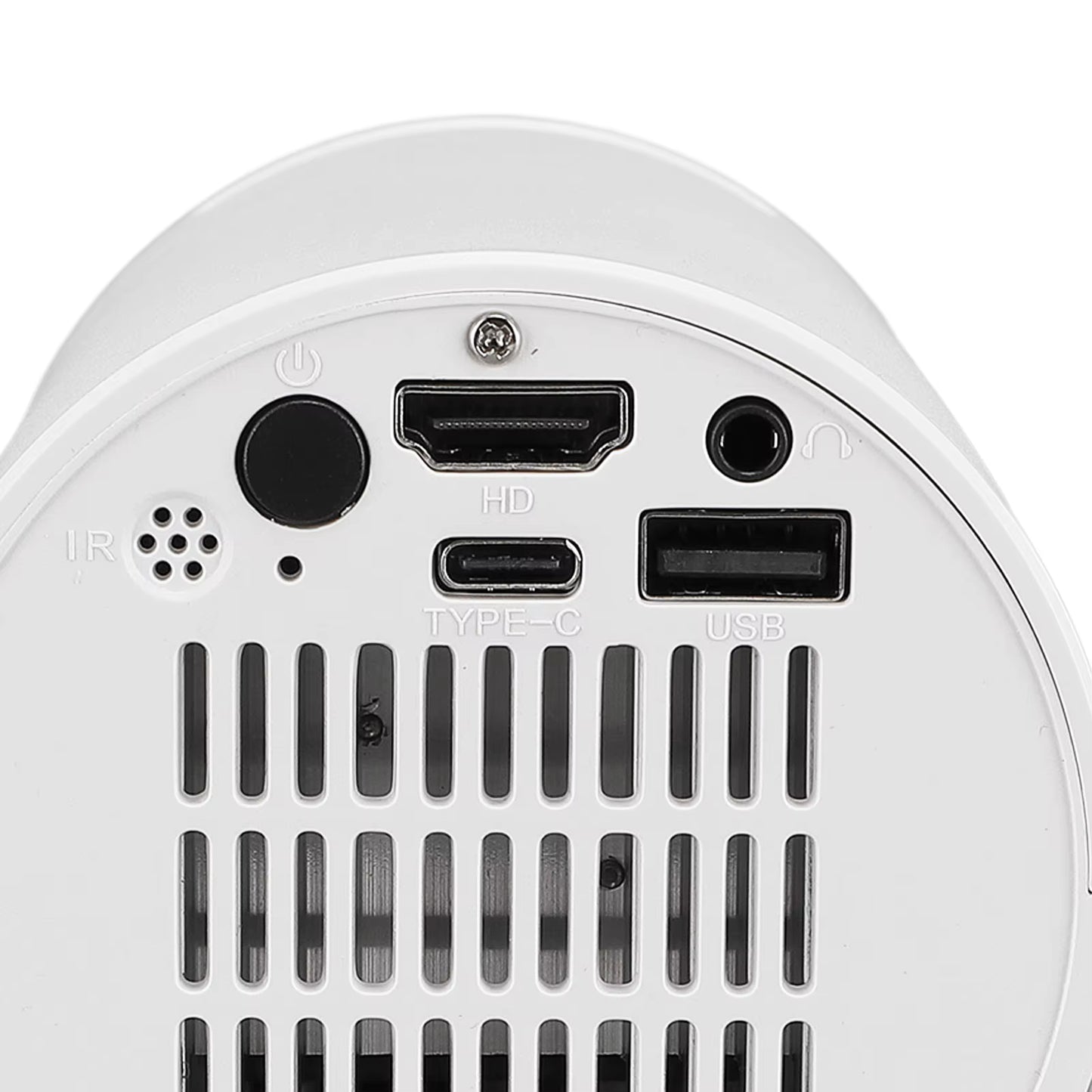1080P LED Mini Projektör – 270° Döner Standlı, Wi-Fi & Kablosuz Uyumluluk, Android / TV Stick / Laptop