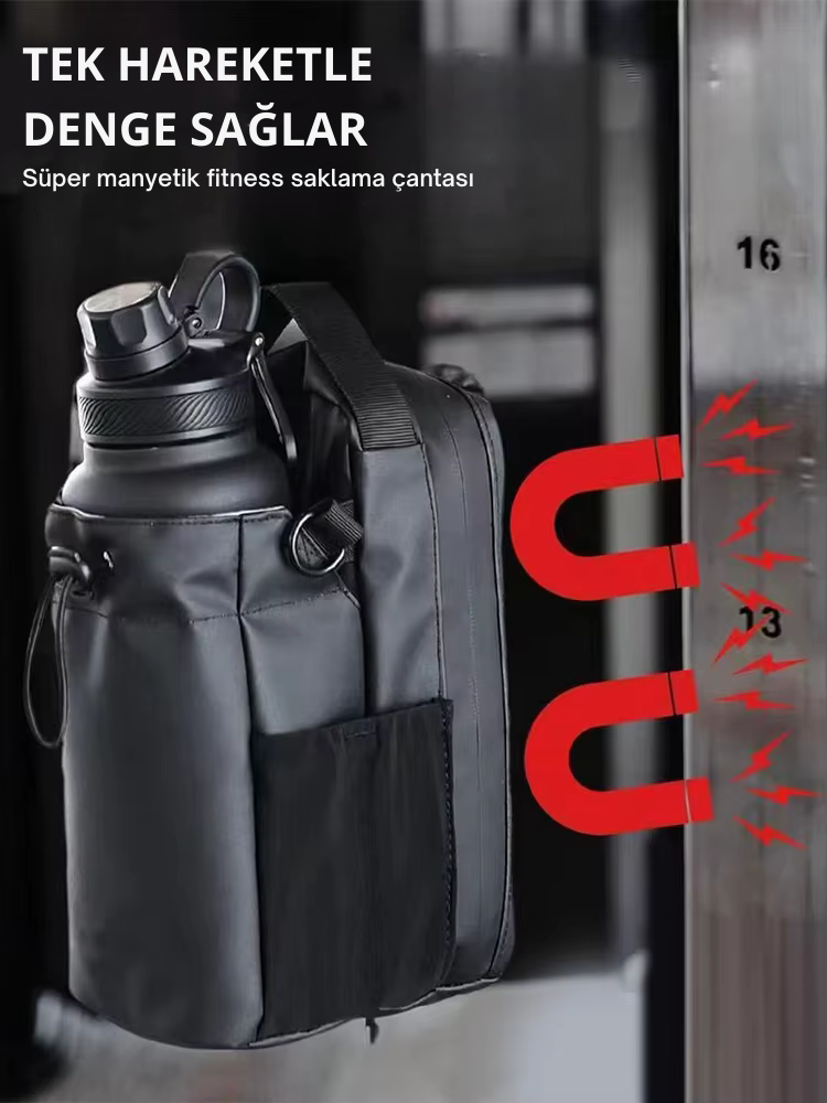 🏋️‍♂️ Manyetik Spor Çantası – Şıklık, Dayanıklılık ve Maksimum Konfor!