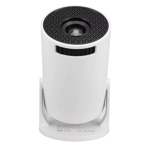 1080P LED Mini Projektör – 270° Döner Standlı, Wi-Fi & Kablosuz Uyumluluk, Android / TV Stick / Laptop